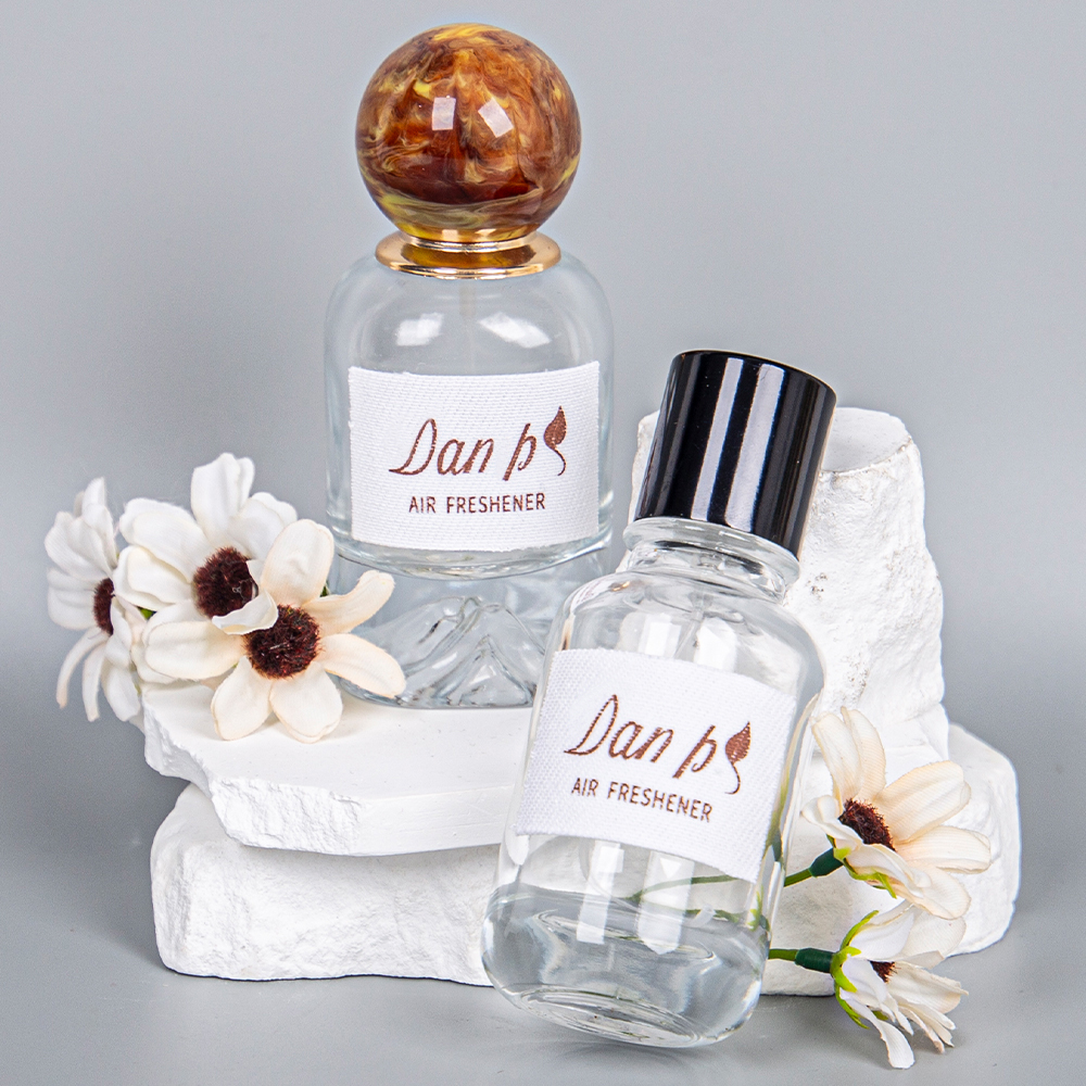 Printing & Packaging Factory Cotton Fabric Sticker Label Custom Luxury Sticker Label Stickers for Perfume Bottles
