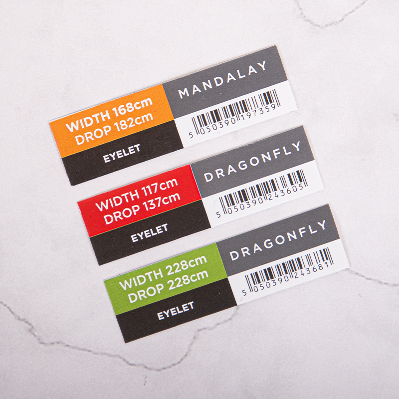 Self Adhesive Stickers Customized Printing Clear Paper Transparent Logo Sticker  Labels for Home Textiles Cosmetic Logo Bottle