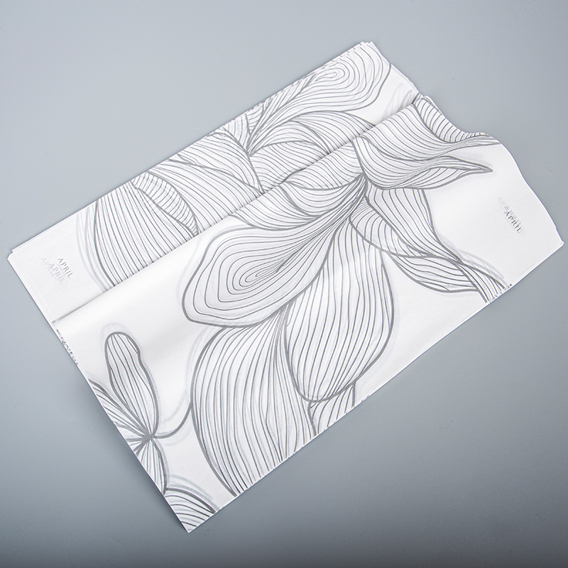 Printed Logo Clothing Packaging Gift Packing Shoes Wrapping Tissue Paper Packing Tissue Paper Single Color Customized Design