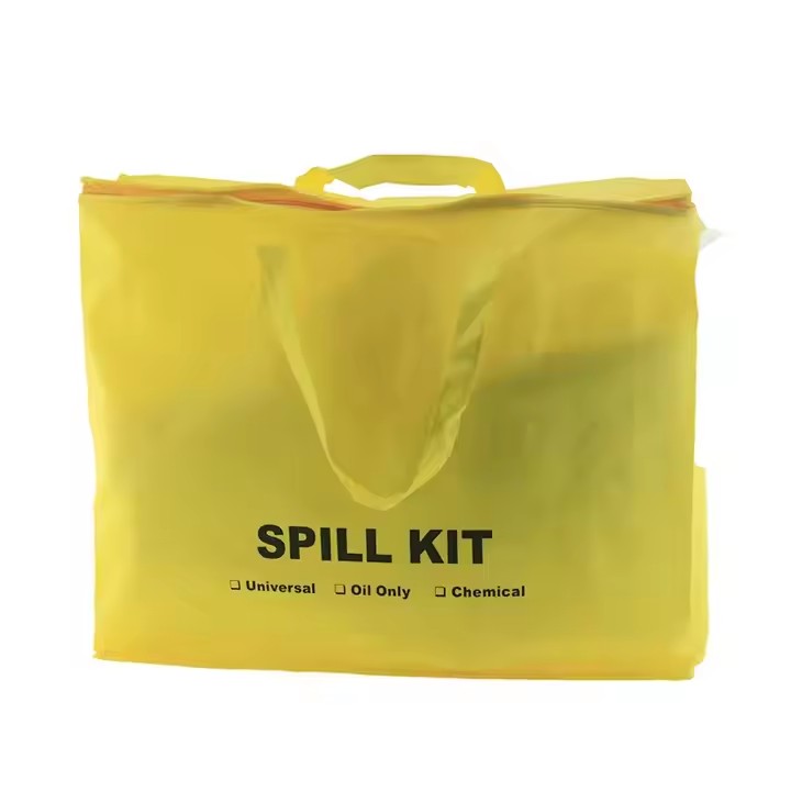 Summer Quilts Blankets Stock Yellow Non-woven Packaging Shopping Bag