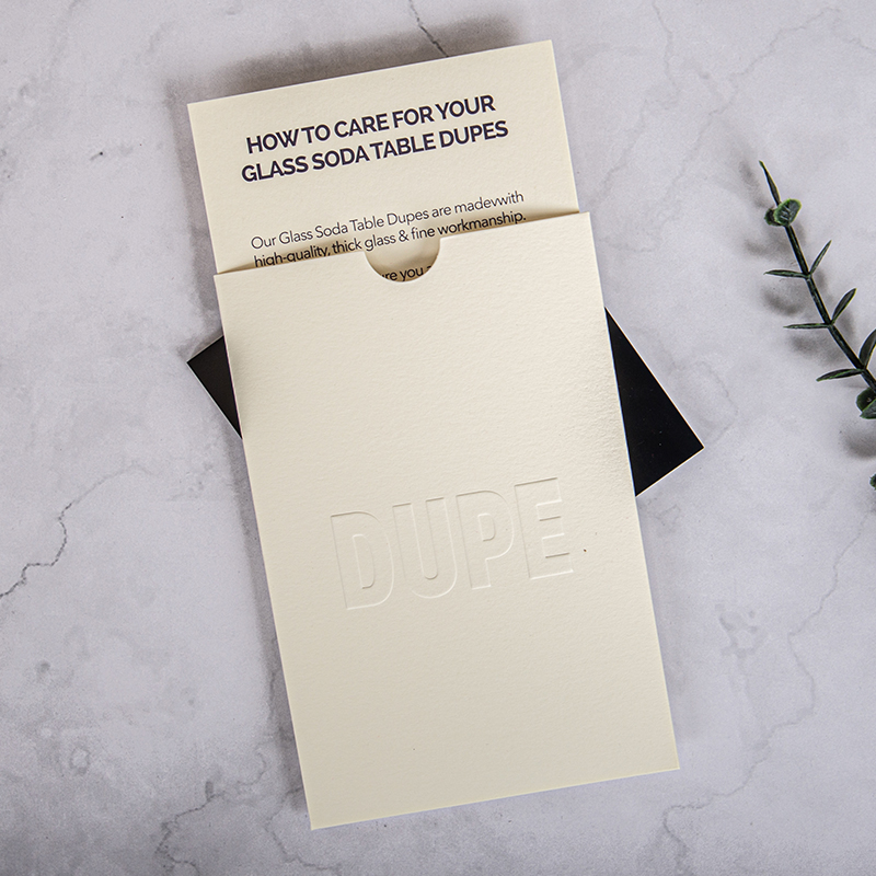 Custom Embossed Brand Logo Thank You Card Business Invitation Card Gift Card Packaging Envelopes Custom Paper Envelope