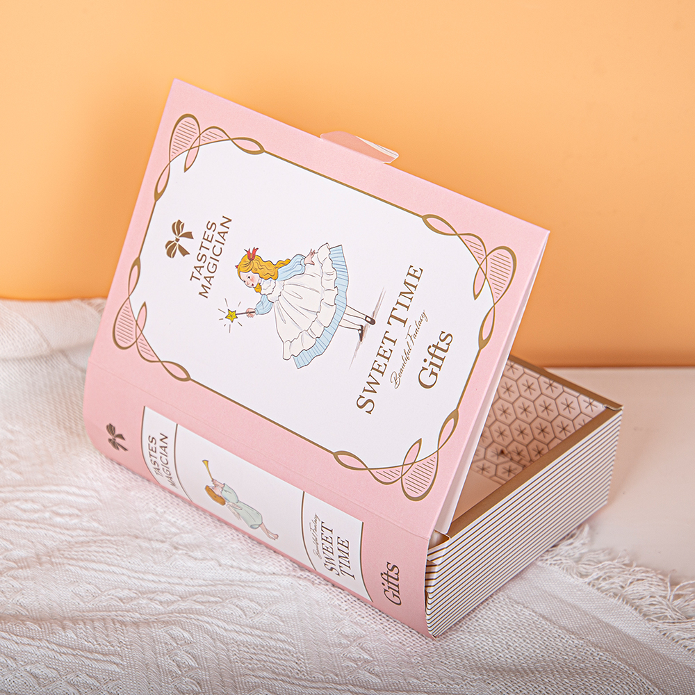 Wholesale Custom Pastry Box Cookie Box with windows for Sweet Bakery Packaging