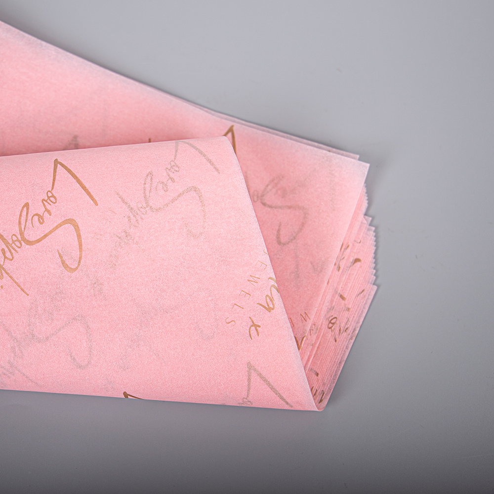 Custom Eco-Friendly Tissue Paper Packaging Double-Coated Glassine for Clothes Shoes Gifts with Personalized Logo Wrapping