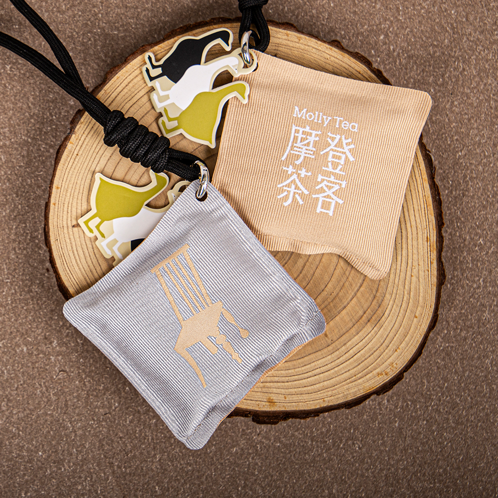 Hangzhou incense bag manufacturers production cloth incense bag fresh tea incense cell phone lanyard capsule a variety of scent