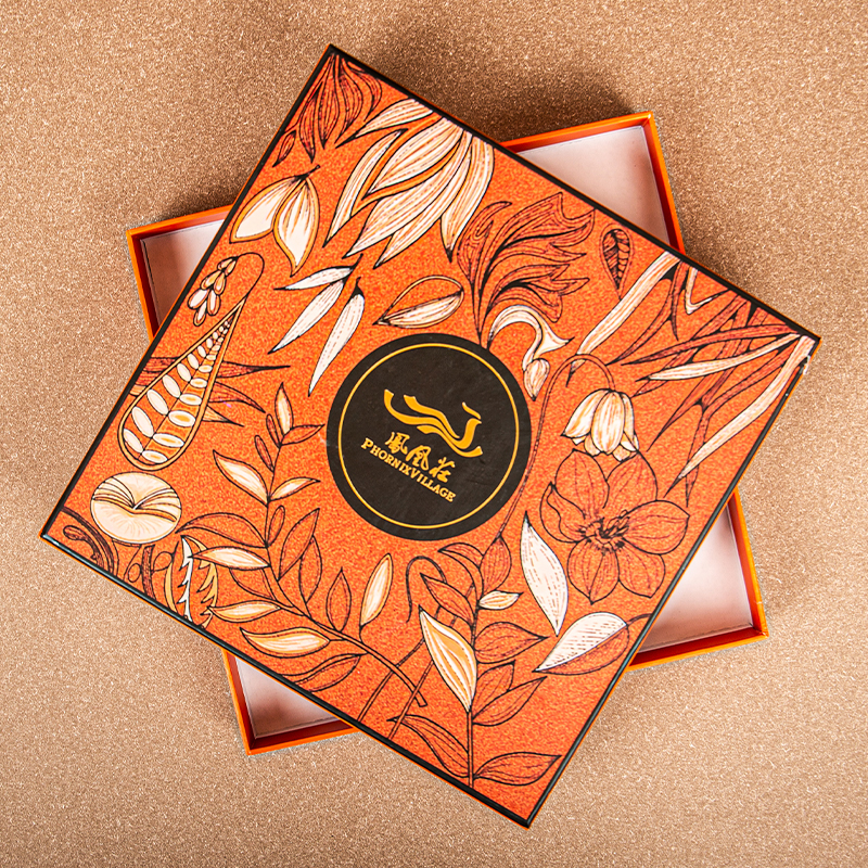 Luxury Lid and Base Box Golden Logo Wholesale Custom Clothing Gift Cardboard Box for T Shirt Scarf