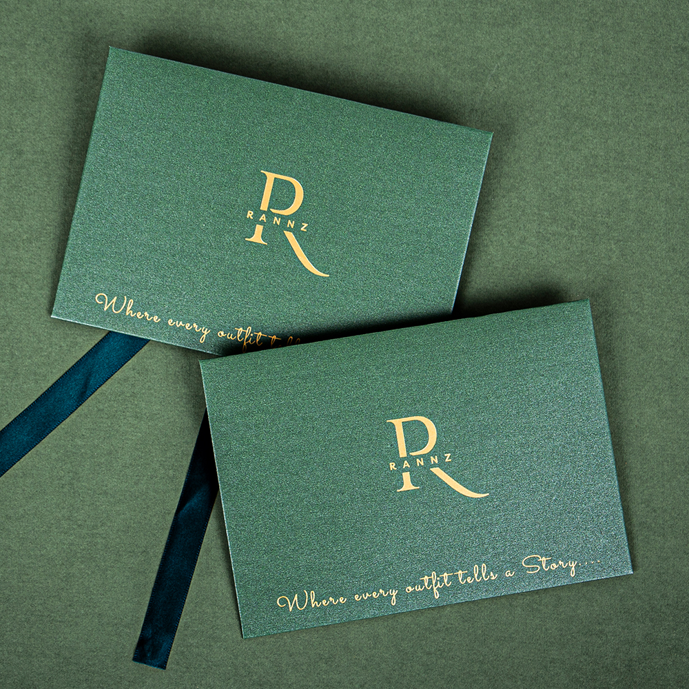 Bow Ribbon Paper Bags FSC Recyclable Paper Gold Foil Embossed Scented Envelope Bags Personalized Customized Eco friendly
