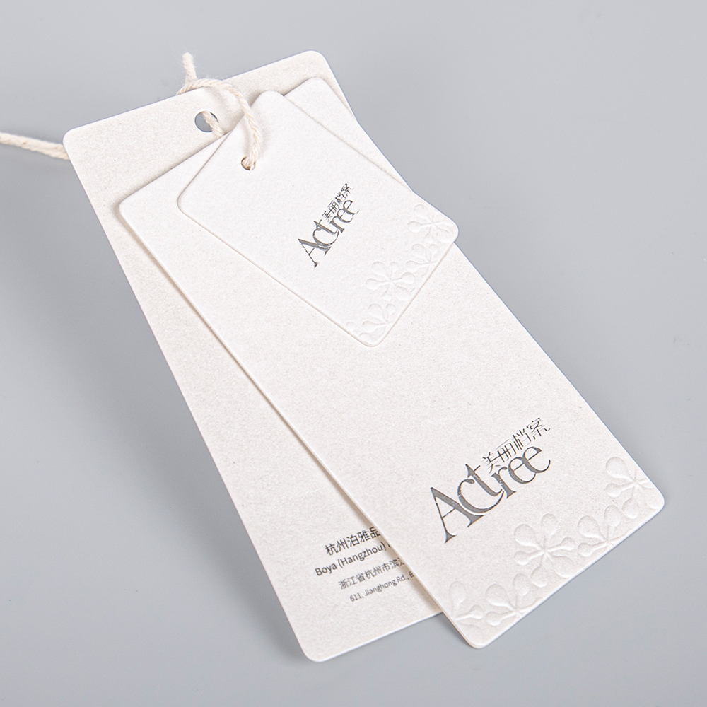 Customised hangtags for a new journey of brand glamour