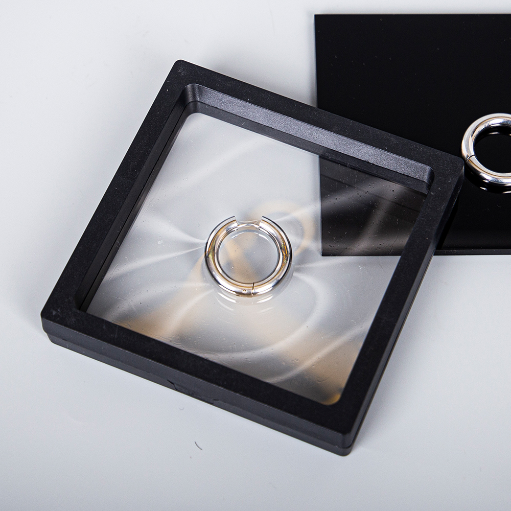 PE film transparent jewellery box: professional guarding, blooming jewellery gorgeousness