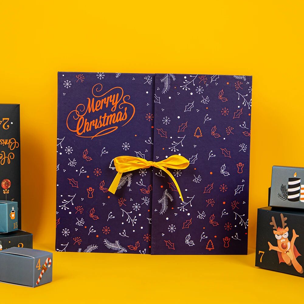 Christmas Magic Gift Box|Unlock 24 festive surprises with contrasting colour aesthetics, making this winter sweetness overload!