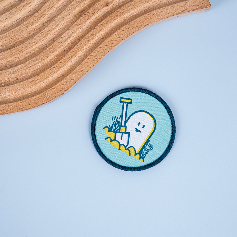 Digging Up a Gem! This Fun Embroidered Patch Brings Small Creative Ideas to Life 