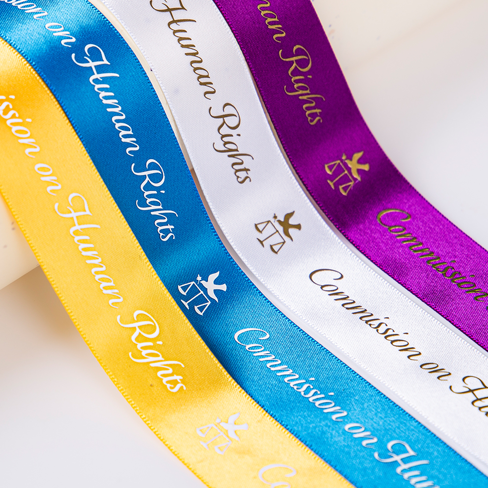 Thick Screen Printed Satin Ribbon – Premium Choice to Upgrade Your Brand Image 