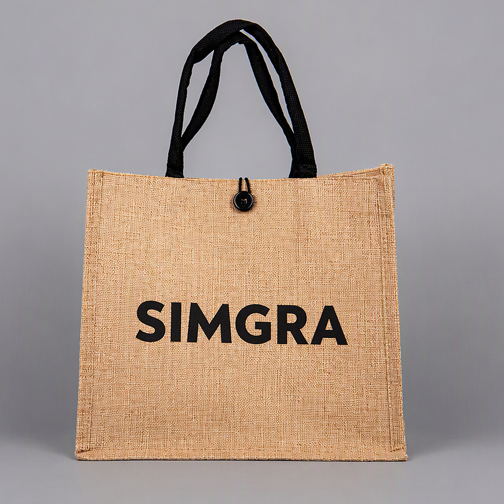 Rough Hemp Tote Bag | Rustic Texture, Hiding a Simple and Timeless Beauty