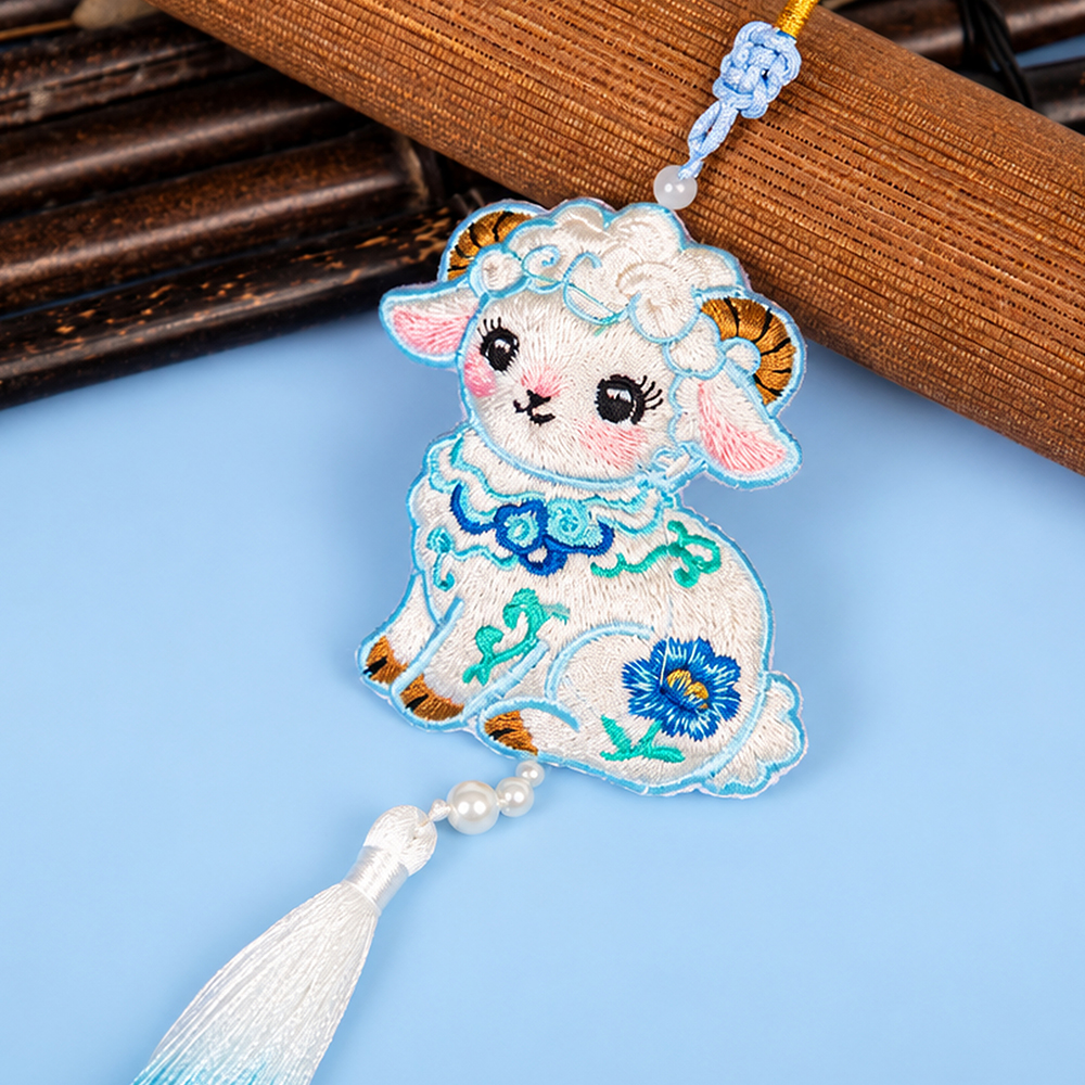 Embroidered Zodiac Scented Pouch | Stitch by Stitch, Capturing the Elegance of the East