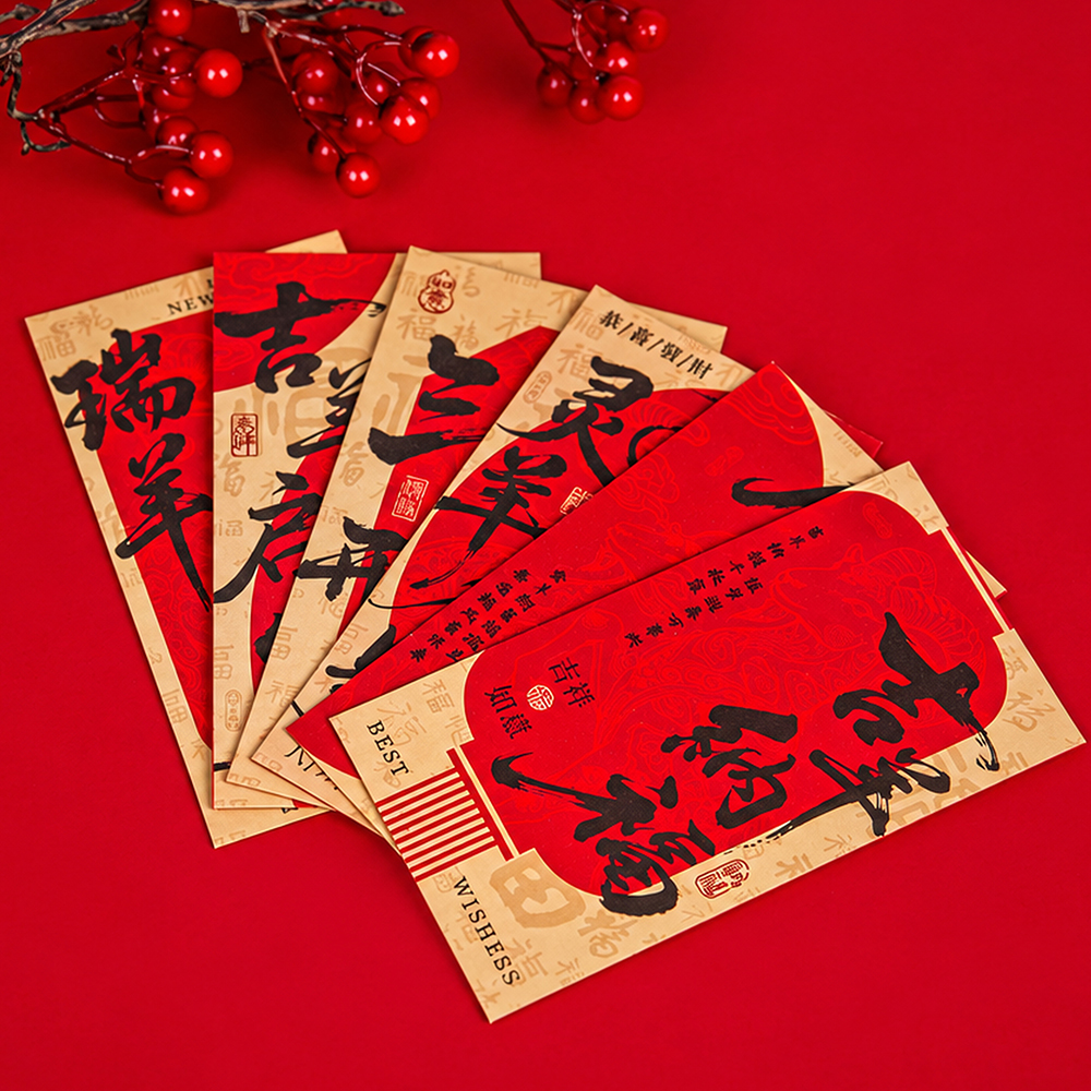 Red Envelopes, Holding Best Wishes of Festive Seasons